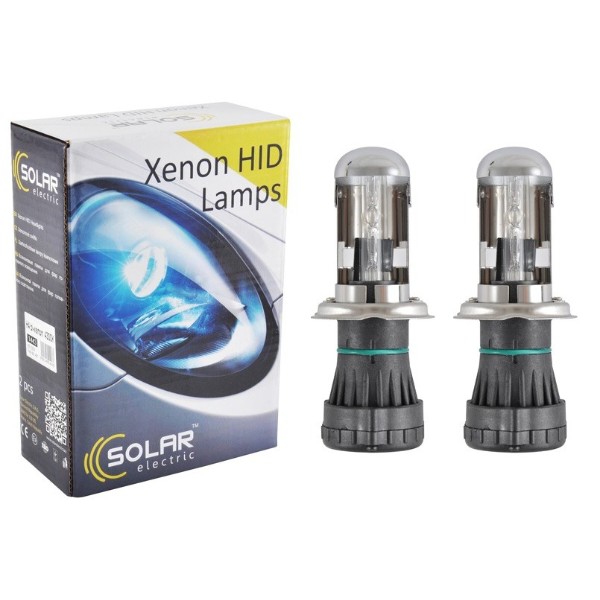 Фото - Автолампа Solar H4 bi-xenon 4300K 85V 35W P43t-38 KET (1443)