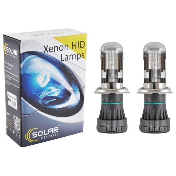 Фото - Автолампа Solar H4 bi-xenon 5000K 85V 35W P43t-38 KET (1450)