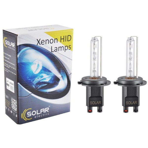 Фото - Автолампа Solar H7 6000K 85V 35W PX26d KET (1760)