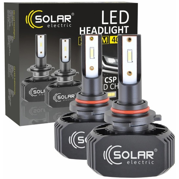 Фото - Автолампа Solar HB3 LED 12/24V 40W 5000Lm 6000K CSP1860 2 шт. (8205)