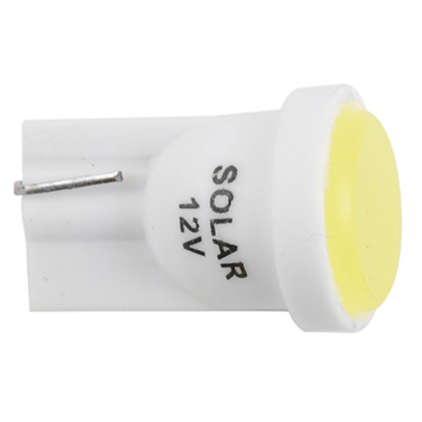 Фото - Автолампа Solar LED 12V T10 W2.1x9.5d 1COB 48LM white 2 шт. (LC331_B2)