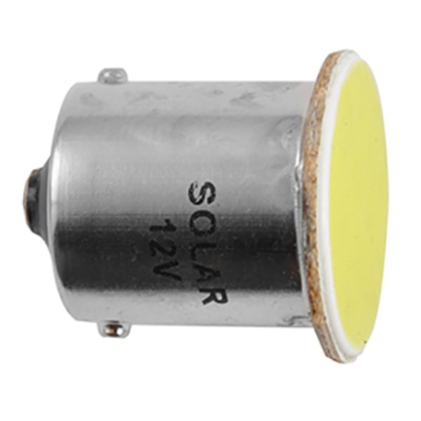 Фото - Автолампа Solar LED 12V G18.5 BA15s 1COB 96LM white 2 шт. (LC332_B2)