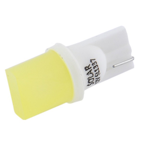 Фото - Автолампа Solar 12V T10 W2.1x9.5d 1COB white 2 шт. (SL1337)