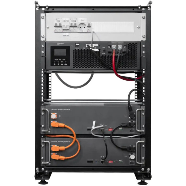 Фото - Система хранения энергии Solarverse SVR20-1SV5K1-LES10.2K1-1 (1ф, 5kW, 51.2V, 200Ah, LiFePO4)