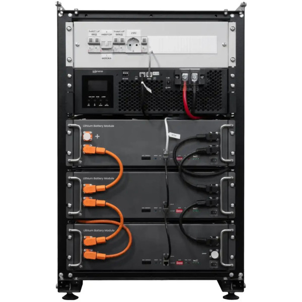 Фото - Система хранения энергии Solarverse SVR20-1SV5K1-LES15.3K1-1 (1ф, 5kW, 51.2V, 300Ah, LiFePO4)