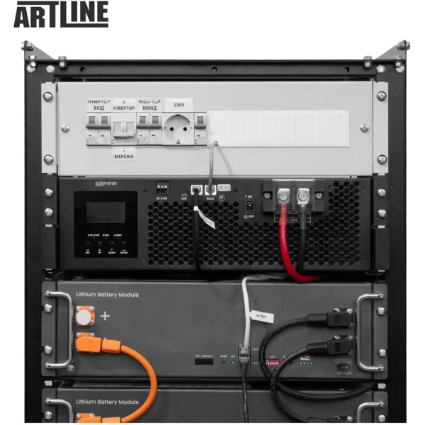 Фото - Система хранения энергии Solarverse SVR20-1SV5K1-LES15.3K1-1 (1ф, 5kW, 51.2V, 300Ah, LiFePO4)