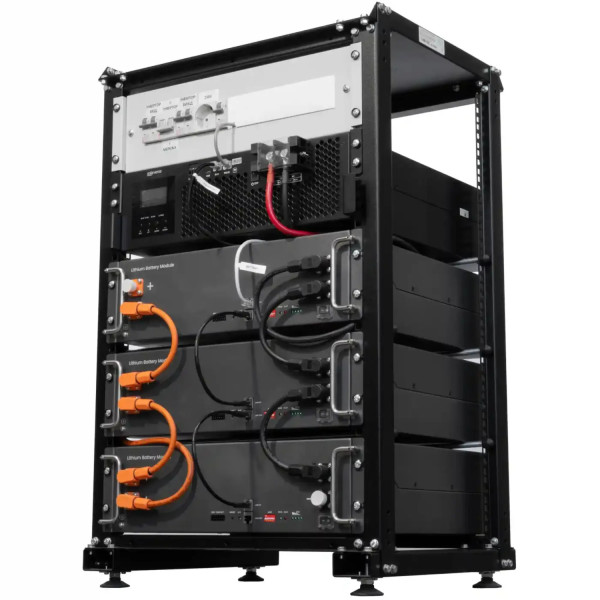 Фото - Система хранения энергии Solarverse SVR20-1SV5K1-LES15.3K1-1 (1ф, 5kW, 51.2V, 300Ah, LiFePO4)