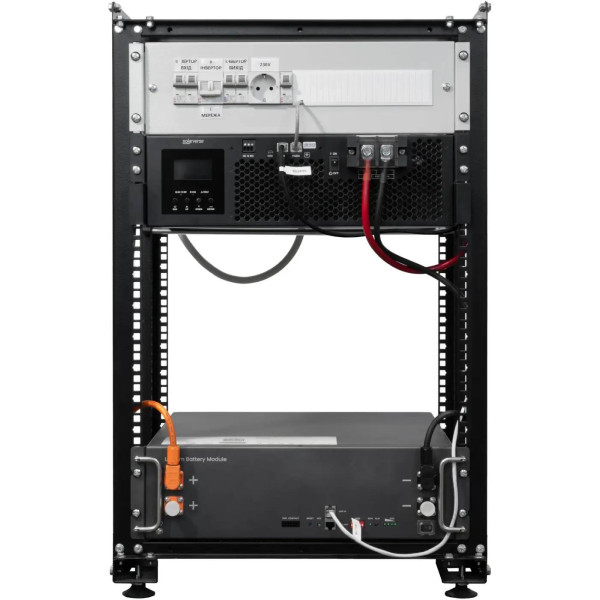 Фото - Система зберігання енергії Solarverse SVR20-1SV5K1-LES5.1K1-1 (1ф, 5kW, 51.2V, 100Ah, LiFePO4)