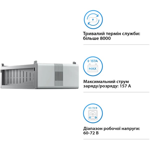 Фото - Система зберігання енергії Solis FlexCore-ID 20kWh 64V 314Ah LiFePO4 (FlexCore-ID-BAT20kWh)