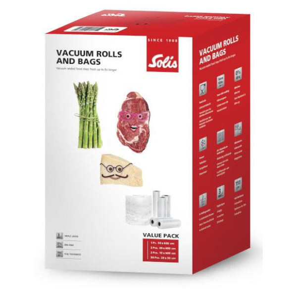 Фото - Пакеты для вакууматора Solis и Пленки (92265)