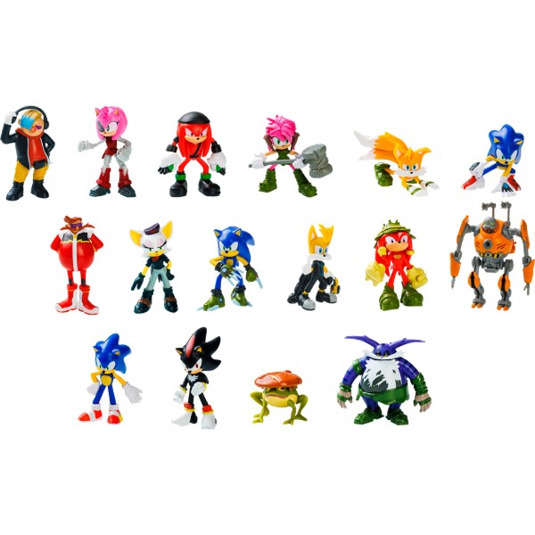 Фото - Колекційна фігурка Sonic Prime ПРИГОДИ СОНІКА ТА ДРУЗІВ (6,5 см, в дисплеї, в асорт.) (SON2005)