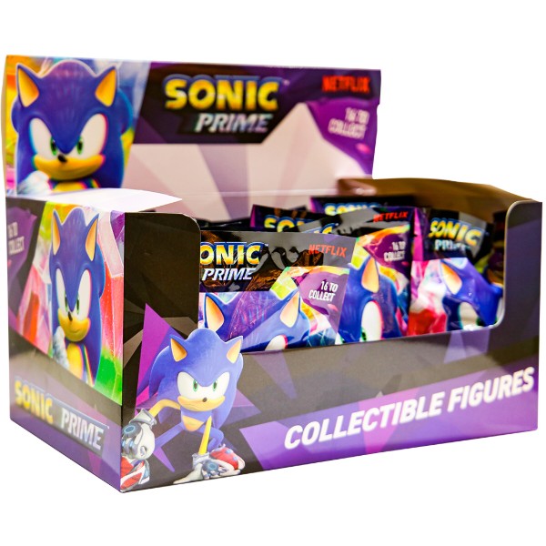 Фото - Колекційна фігурка Sonic Prime ПРИГОДИ СОНІКА ТА ДРУЗІВ (6,5 см, в дисплеї, в асорт.) (SON2005)