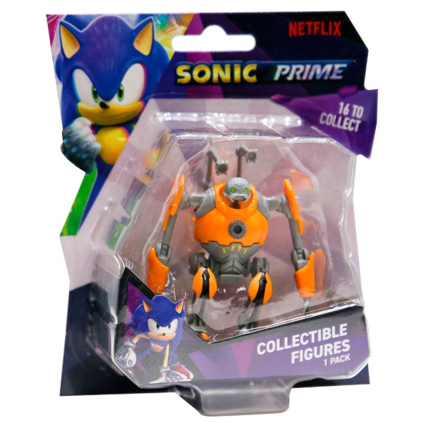 Фото - Колекційна фігурка Sonic Prime ЕГГФОРСЕР (SON2010L)
