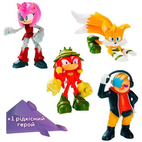 Фото - Коллекционная фигурка Sonic Prime ПРИКЛЮЧЕНИЯ НАКЛЗА (SON2040B)