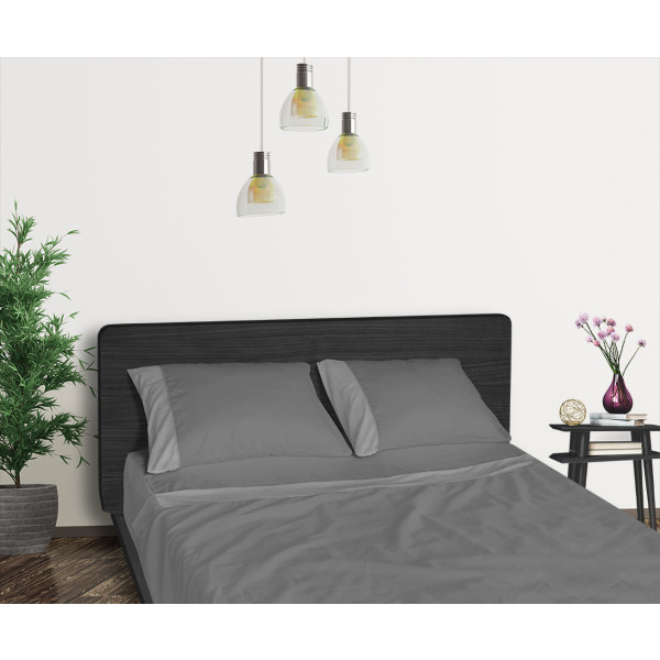 Фото - Комплект постільної білизни Sonex 177х210 Aero Carbon Grey Преміум Сатин (SO102188)