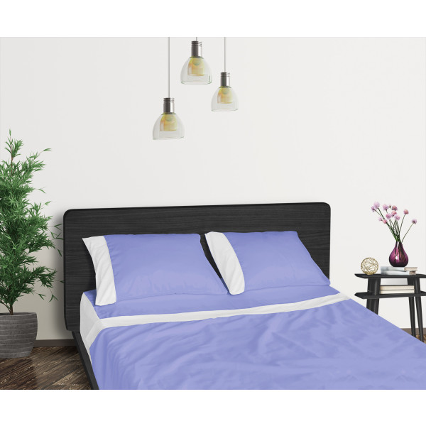 Фото - Комплект постільної білизни Sonex 177х210 Aero Gentle Lavender Преміум Сатин (SO102203)