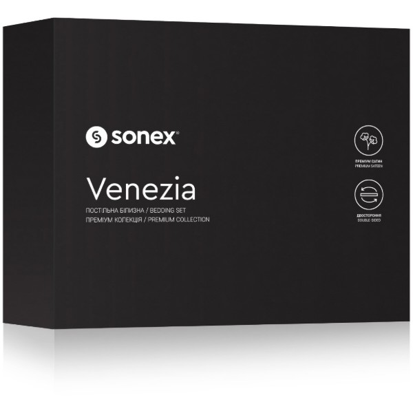 Фото - Комплект постельного белья Sonex 177х210 Venezia Премиум Сатин (SO102455)