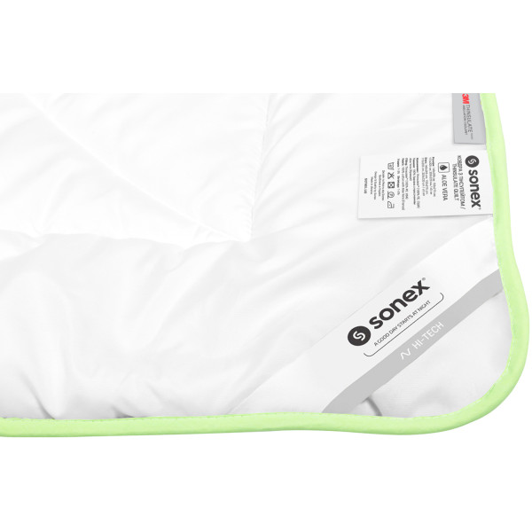Фото - Одеяло всесезонное двуспальное евро Sonex 200x220 тинсулейт Aloe Vera 3М Thinsulate (SO102037)