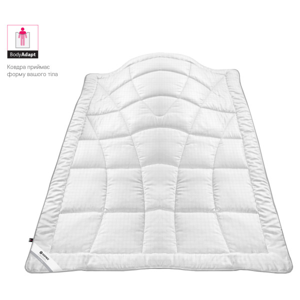 Фото - Ковдра демісезонна двоспальна євро Sonex 200x220 штучний лебединий пух Antistress (SO102072)