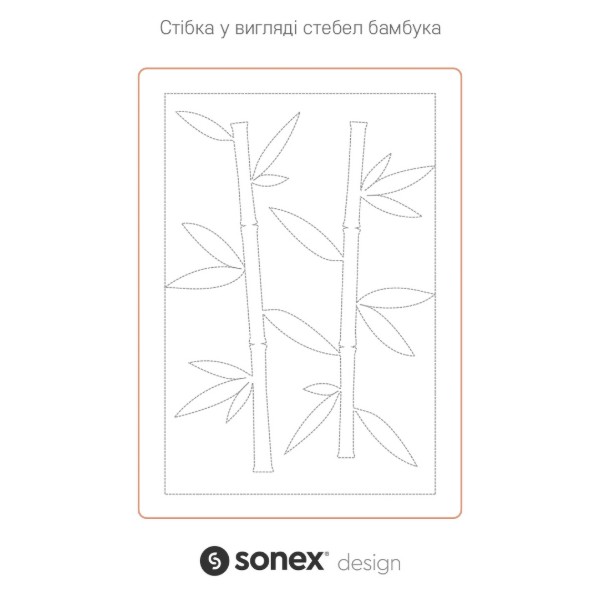 Фото - Одеяло летнее двуспальное евро Sonex 200x220 бамбуковое волокно Bamboo 200 г/м2 (SO102155)
