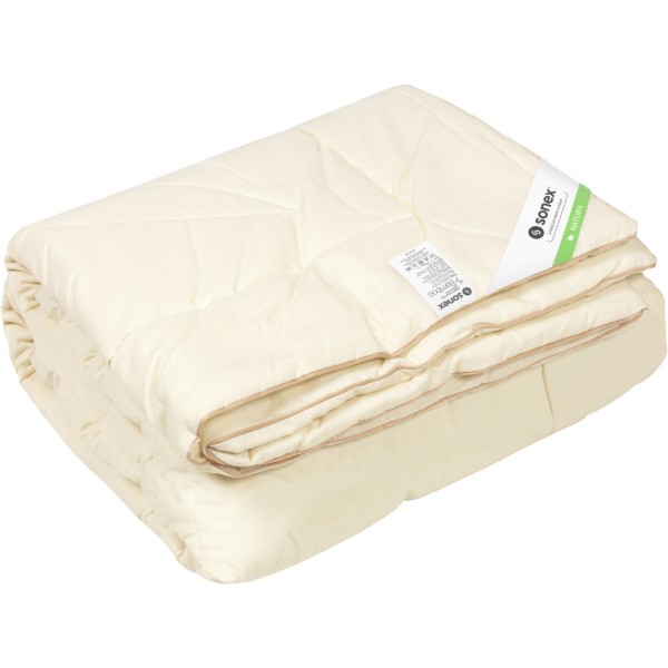 Фото - Ковдра зимова двоспальна євро Sonex 200x220 бамбукове волокно Bamboo 400 г/м2 (SO102151)
