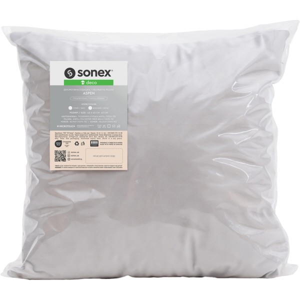 Фото - Подушка декоративна Sonex Aspen велюрова 40х40 см (SO102548)