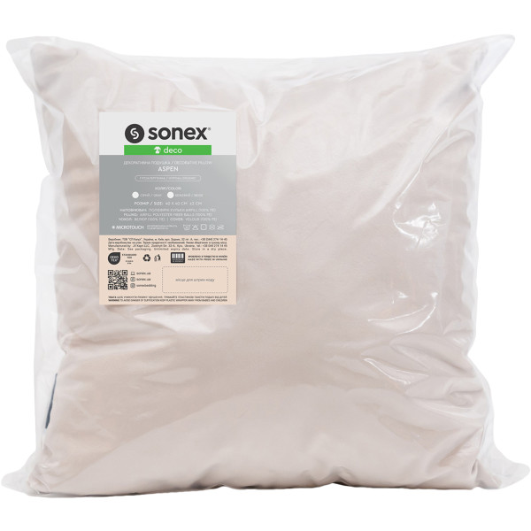 Фото - Подушка декоративная Sonex Aspen велюровая 40х40 см (SO102549)