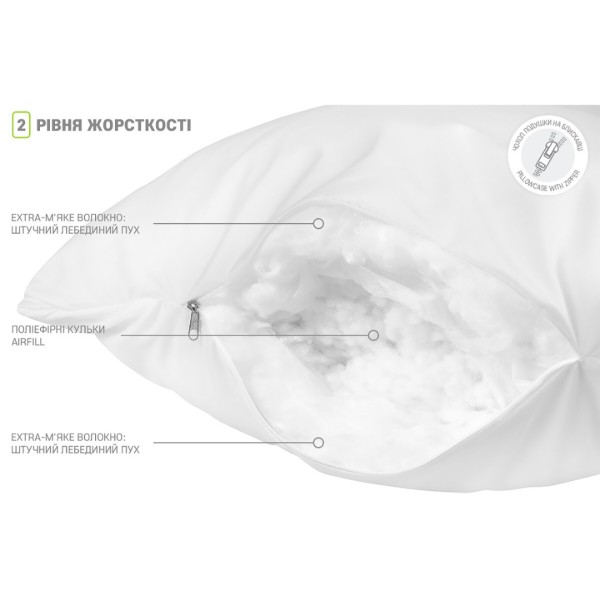 Фото - Подушка стандартна Sonex Duo 70x70 см (SO102359)