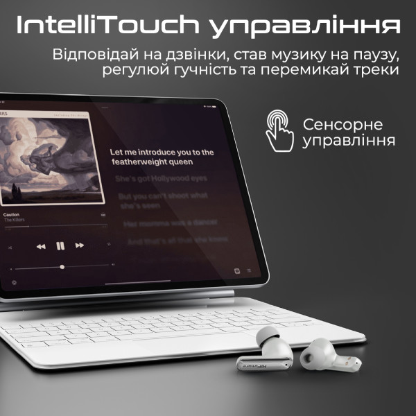 Фото - Навушники вкладиші бездротові TWS HiFuture sonicair.white