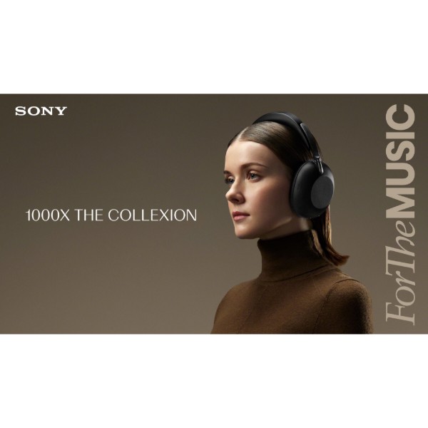 Фото - Навушники повнорозмірні бездротові Sony WH-1000X THE COLLEXION Black (WH1000XXB.E)