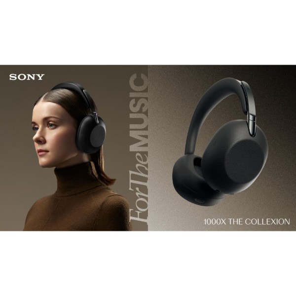 Фото - Навушники повнорозмірні бездротові Sony WH-1000X THE COLLEXION Black (WH1000XXB.E)