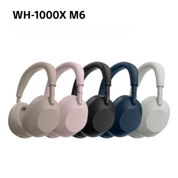 Фото - Навушники повнорозмірні бездротові Sony WH-1000XM6 Sandstone (WH1000XM6T.E)