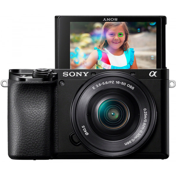 Фотокамера беззеркальная Sony Alpha 6100 kit 16-50mm Black