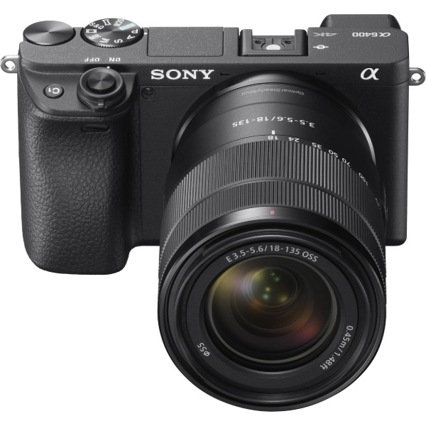 Фото - Фотокамера беззеркальная Sony Alpha 6400 kit + 18-135 Black (ILCE6400MB.CEC)