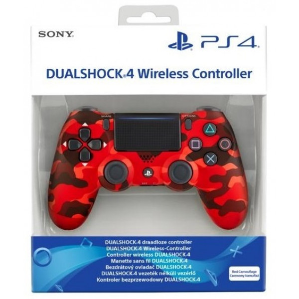 Фото - Геймпад Dualshock v2 Red Camouflage