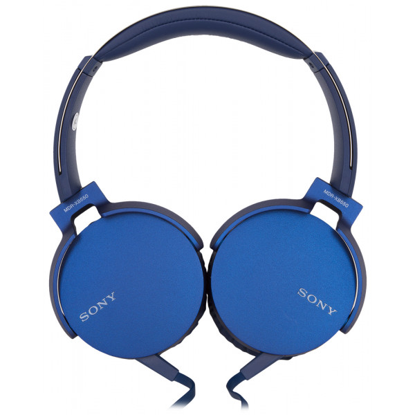 Фото - Навушники накладні Sony MDR-XB550AP Blue (MDRXB550APL.E)