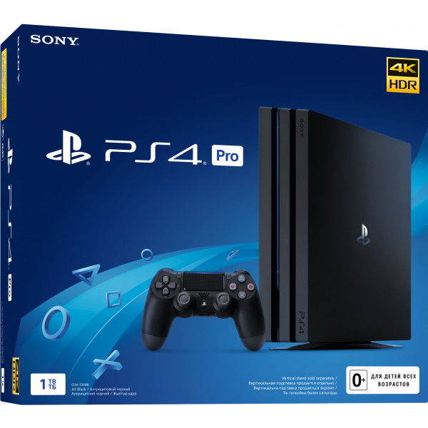 Фото - Ігрова приставка PlayStation 4 Pro 1Tb Black