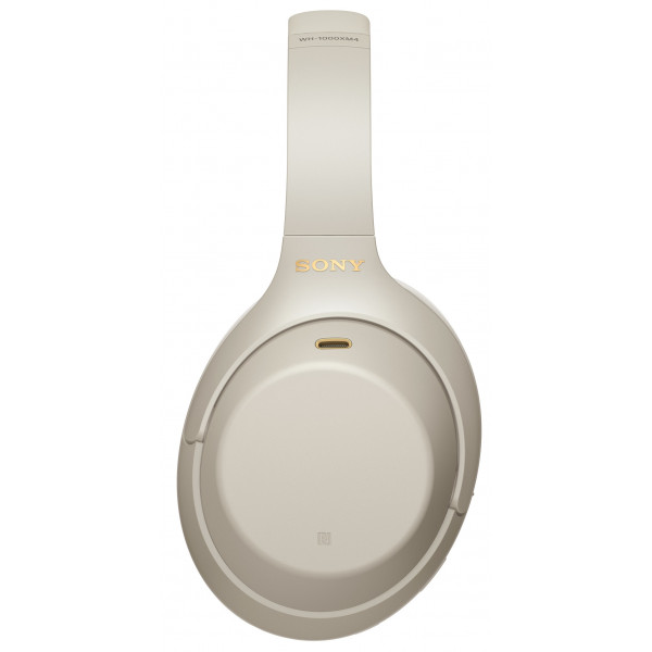 Фото - Навушники повнорозмірні бездротові Sony WH-1000XM4 Platinum Silver
