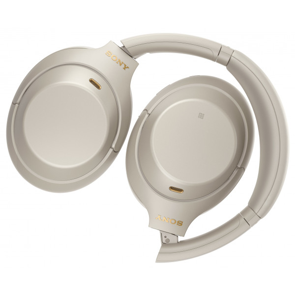 Фото - Навушники повнорозмірні бездротові Sony WH-1000XM4 Platinum Silver
