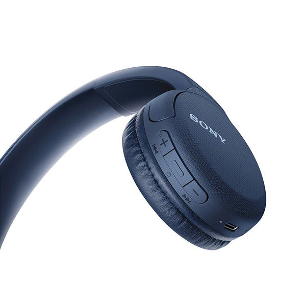 Фото - Навушники накладні бездротові Sony WH-CH510 Blue