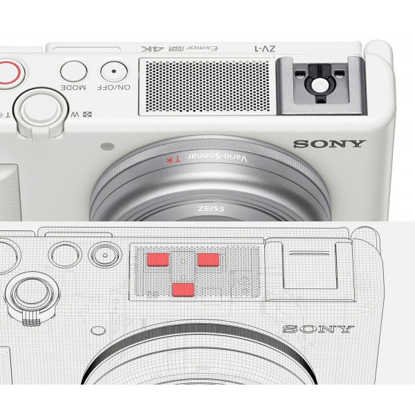 Фото - Фотокамера Sony ZV-1 White (ZV1W.CE3)