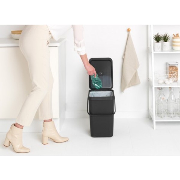 Фото - Бак для мусора Brabantia Sort&Go 25 л 129940