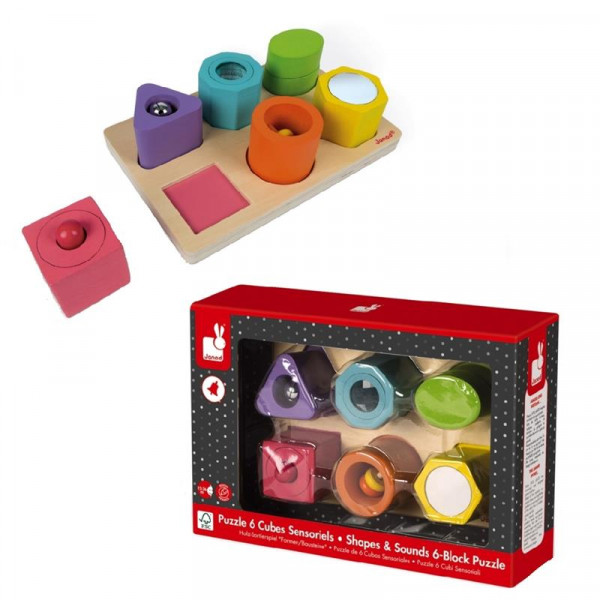 Фото - Сортер Janod Фігури і звуки (J05332)