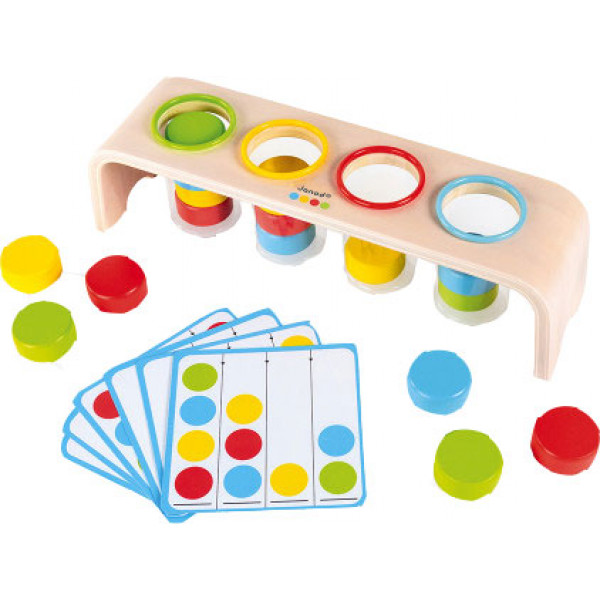 Фото - Сортер Janod Вивчаємо колір (J05066) Фото - Сортер Janod Вивчаємо колір (J05066)