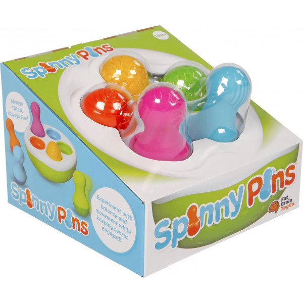 Фото - Балансир Fat Brain Toys Spinny Pins Неваляшки (F248ML)