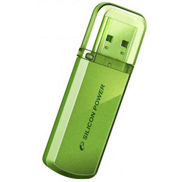 Фото - Флеш USB Silic. Po Helios 101 8 GB Green (SP008GBUF2101V1N)