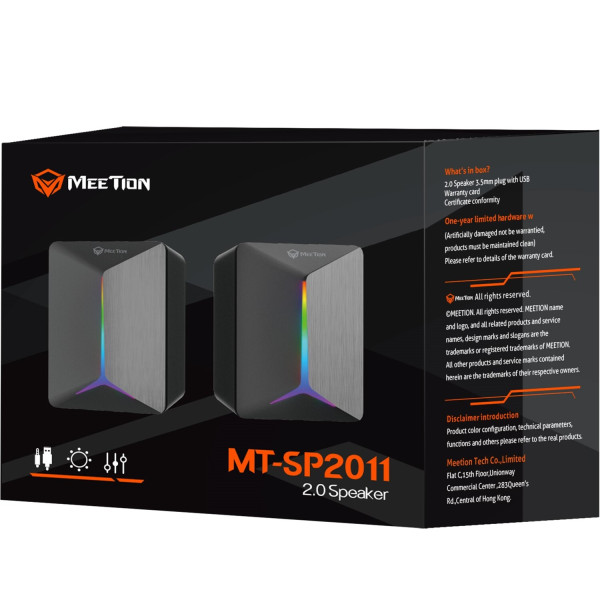 Фото - Комп'ютерна акустика компактна 2.0 Meetion MT-SP2011-A