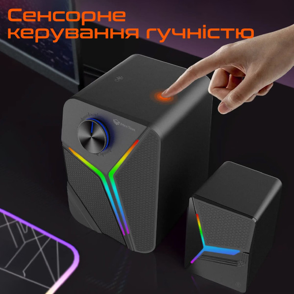 Фото - Комп'ютерна акустика компактна 2.0 Meetion MT-SP2111BT-A