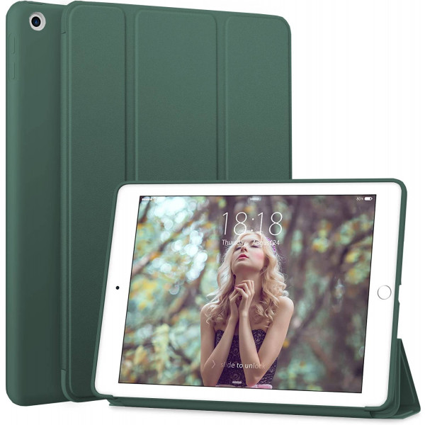 Фото - Чехол для планшета BeCover Tri Fold Soft TPU Silicone for Apple iPad Air 4 10.9 2020/2021 Dark Green (706870)
