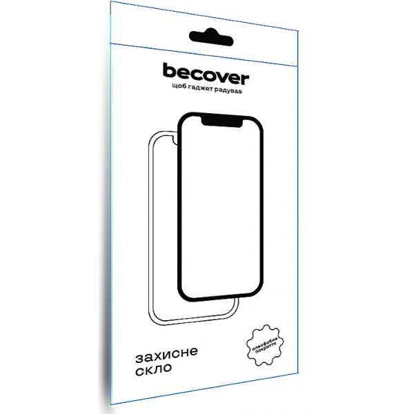 Фото - Захисне скло для смартфону BeCover Realme C63 Black (711794)